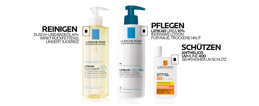 La Roche Posay Lipikar Urea 10% Lotion: Intensive Feuchtigkeitsversorgung für 48h.